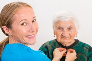 Senior Bathing and Grooming